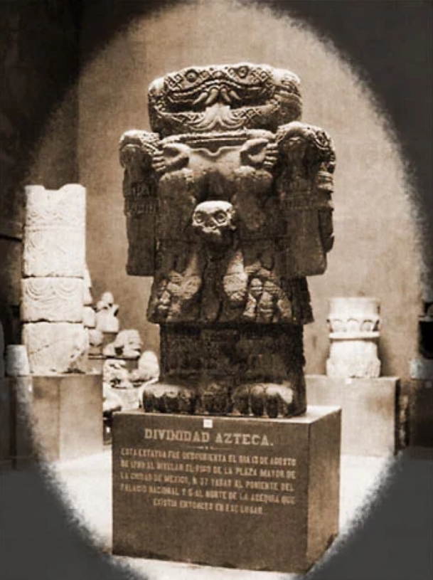 Coatlicue en el Museo Nacional